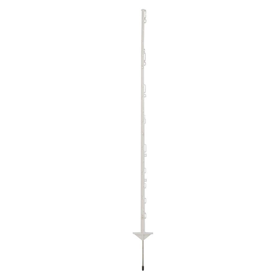 Kunststof paal 1,55m wit 10stuks - PULSARA - 8713235019601|_|019601