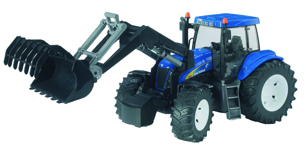 New Holland T8040 met                   voorlader - BRUDER - 4001702030216|_|030216