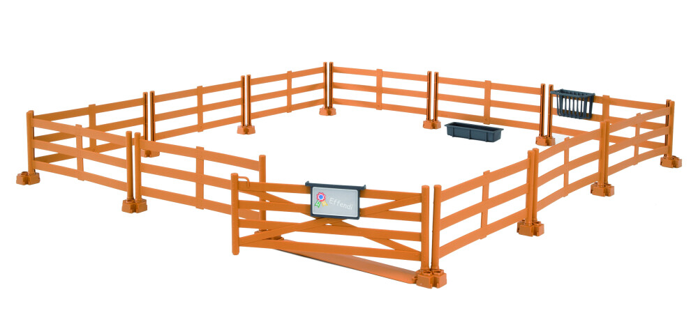 Paardenafrastering (bruin) - BRUDER - 4001702626044|_|60062604|_|626044