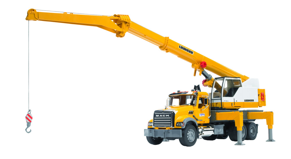 Mack Granite kraanwagen - BRUDER - 4001702028183|_|60002818|_|028183