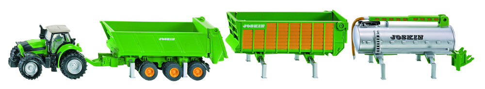 Deutz met Joskin aanhangerset - SIKU - 4006874018482|_|S01848|_|6001848|_|018482