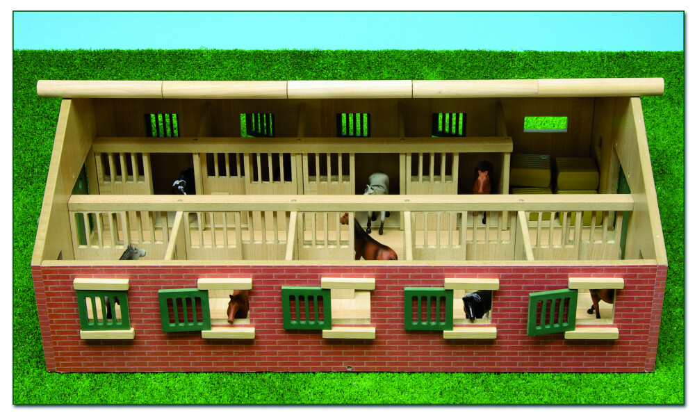 Paardenstal - KIDSGLOBE - 8713219254820|_|610544|_|600KG610544|_|254820