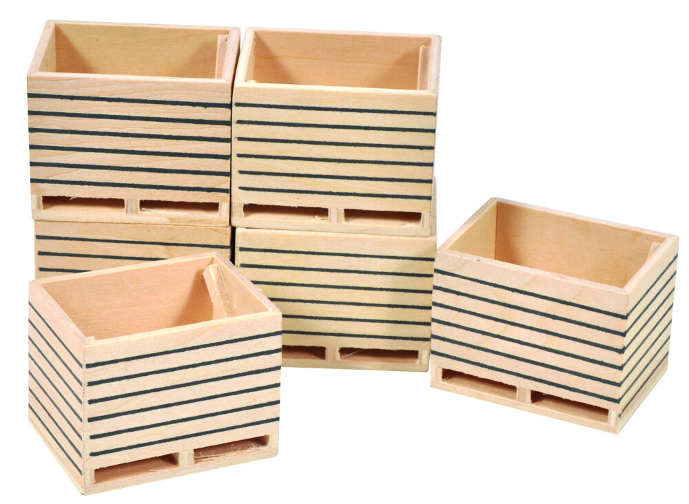 Houten aardappelkist (6x) - KIDSGLOBE - 8713219262337|_|262337