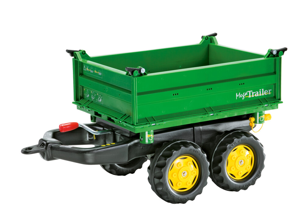 John Deere mega trailer (3 zijden       kantelbaar) - ROLLY TOYS - 4006485122004|_|R12200|_|600122004|_|122004