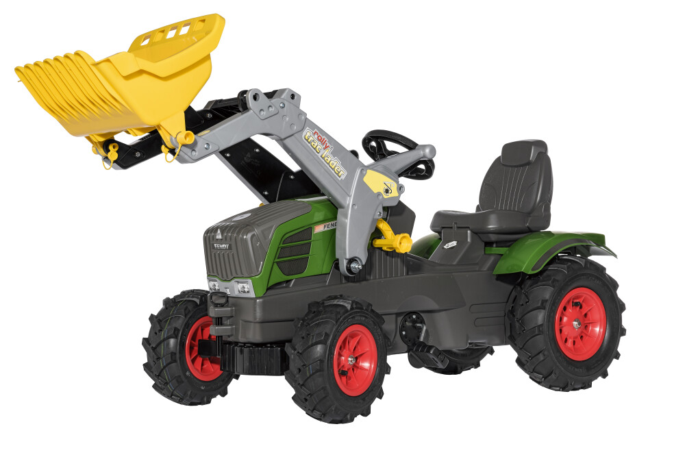 Fendt 211 Vario met voorlader en        lucht-banden 3+ - ROLLY TOYS - 4006485611089 - R61108 - 600611089 - 611089