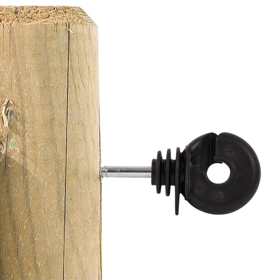 Promopack Schroef-ringisolator zwart    100stuks - GALLAGHER - 8713235071074|_|071074GAL|_|071074