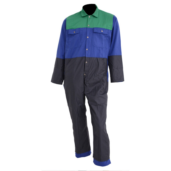 Melkersoverall import blauw/groen, maat S - 4018653032237|_|291248