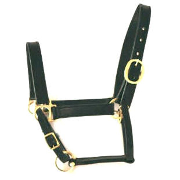 Halster leer, ZWART - Pony - 4018653322550|_|32255