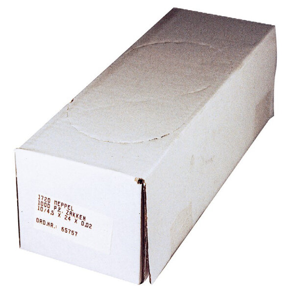 Plastic zakken 002 10x4x27 1000 - 21024