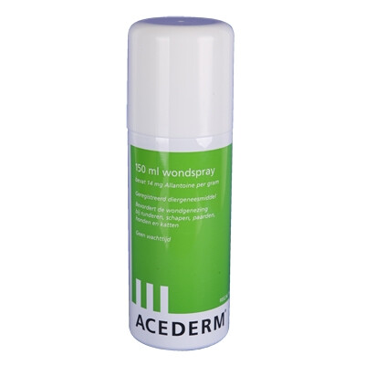 Acederm wondspray 150ml - 5055037403220|_|8717973170853|_|AC150|_|AH-VET-01013