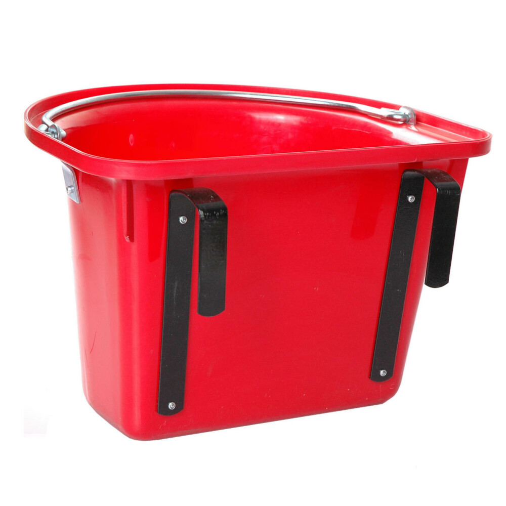 Voeremmer met ophanghaken, halfrond,    rood 12L - 4018653700112|_|VV32871|_|32871