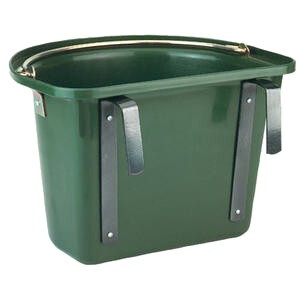Voeremmer met ophanghaken, halfrond,    groen 12L | 4018653700129 | VV32872 | 32872