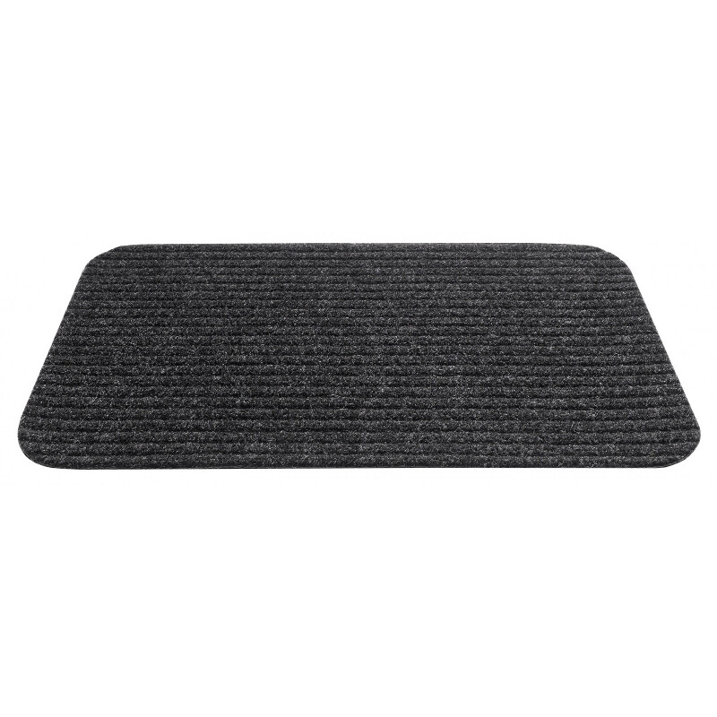 Matten polyrib 50x80 grijs - 8712727002787|_|1017