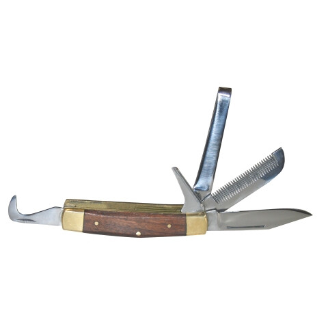 Ruitermes met krabber inklapbaar - 4018653326794|_|32679-1