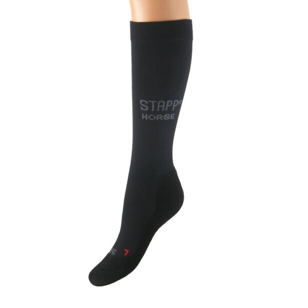 Sok Stapp Horse DEOCELL, zwart 35-38 - 8712844718127|_|33800-Z-35