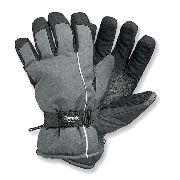 Skihandschoen grijs/zwart -XL - 8715396022209|_|9102-Z-XL