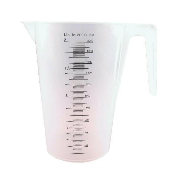 Maatbeker kunststof, 2-liter - 4018653904954|_|882548|_|3012