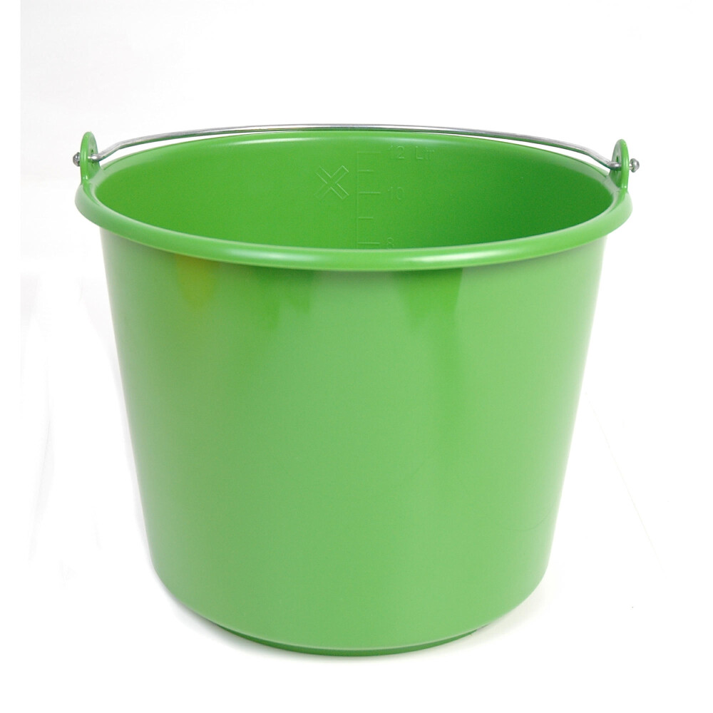 Emmer kunststof Prof, groen 12L. - 8717233008063|_|262-GR