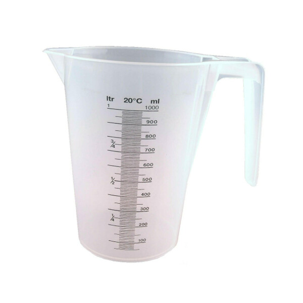 Maatbeker kunststof, 1-liter - 4018653904947|_|883448|_|3011