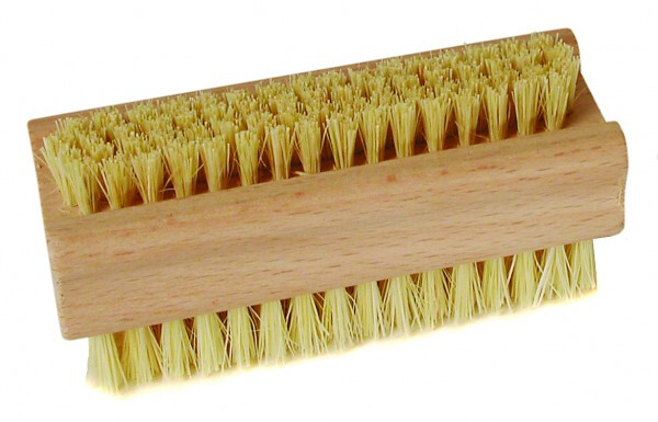 Nagelborstel hout, vulling fiber MM | 8717233009862 | BE3408