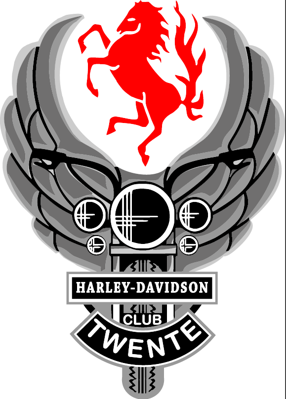 Ruglogo clubkleding Harley 30x18        donkere kleding incl persing - Bedrukken - 1543418