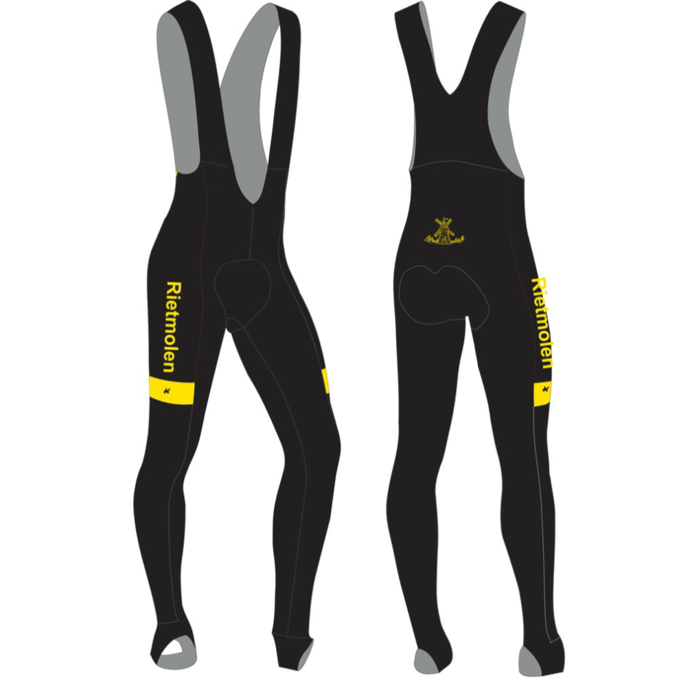 Fietsbroek Winter Cyclo maat 2 / S      Raddraaiers Rietmolen - KCC - FIEBROS