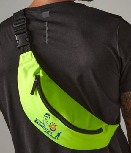 Kennedymars Heuptas fluo geel           met logo - KENNHEUPTAS