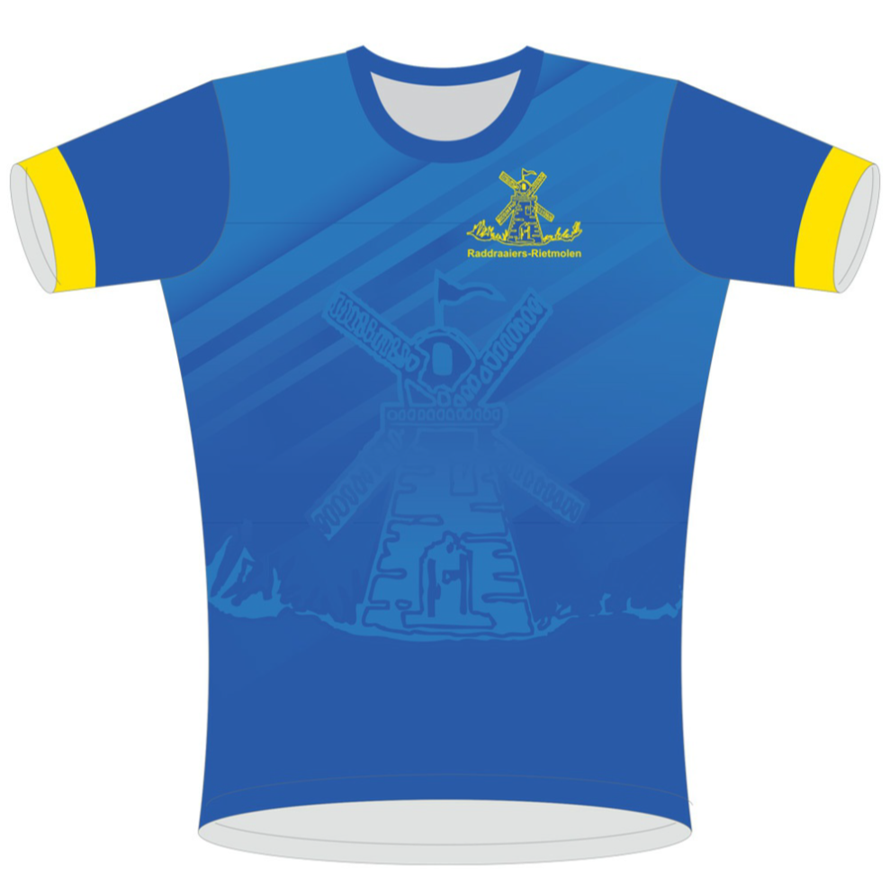 Ondershirt Korte Mouw maat 4 / L        Raddraaiers Rietmolen - KCC - ONKOL
