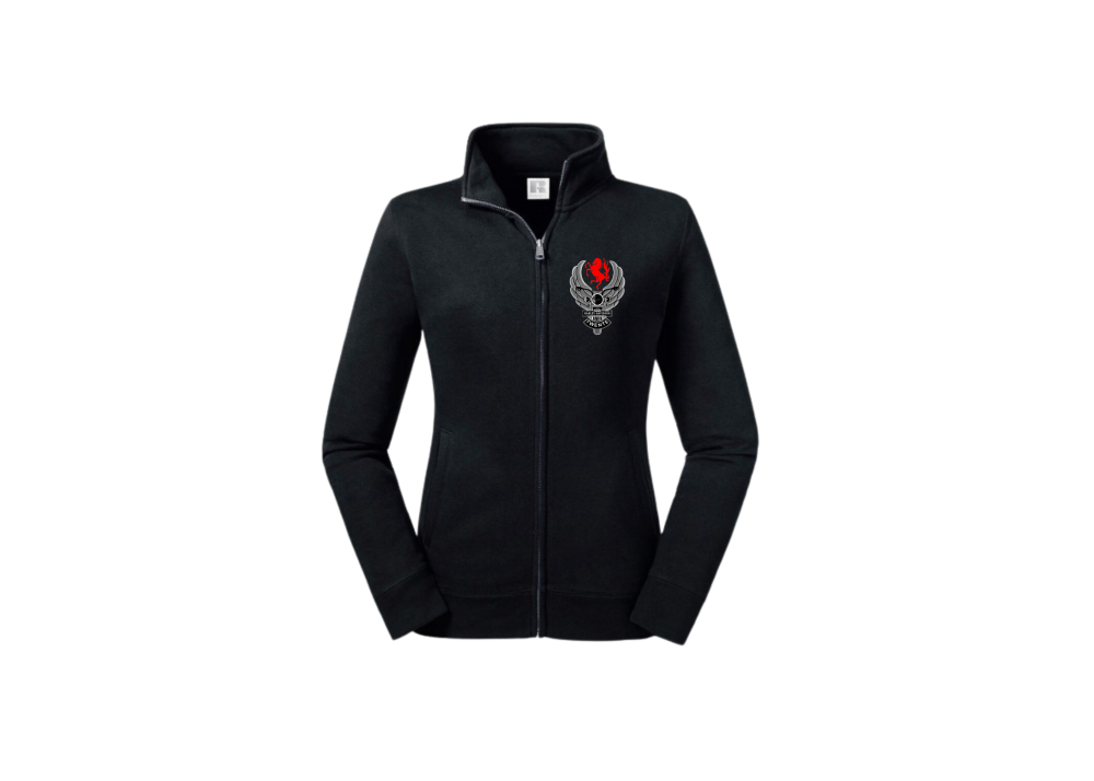 Harley ladies sweat jack black maat S - Harleyladiessweatjack-S