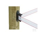 AKO Hoek-afstand isolator Profi met     rubber (6 stuks) - 4018653037041|_|44350061|_|44350-061